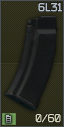 60-Round 6L31 magazine for AK-74